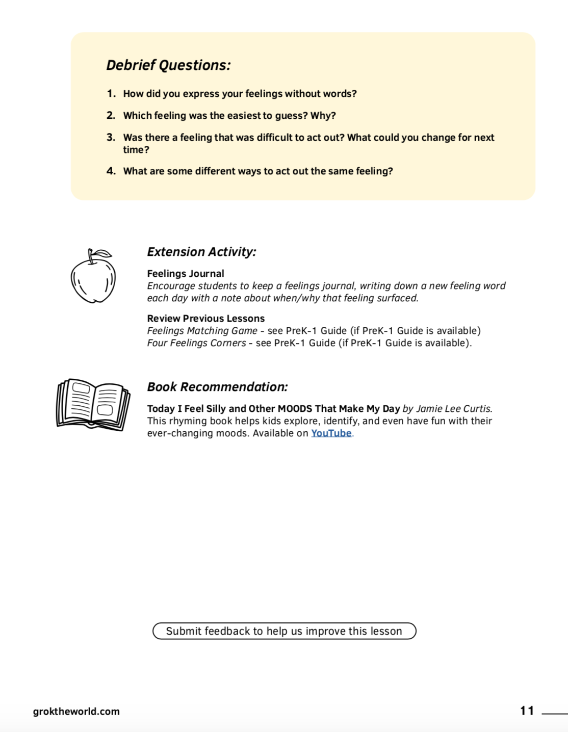 2nd – 4th Grade Curriculum: Building Empathy & Group Harmony