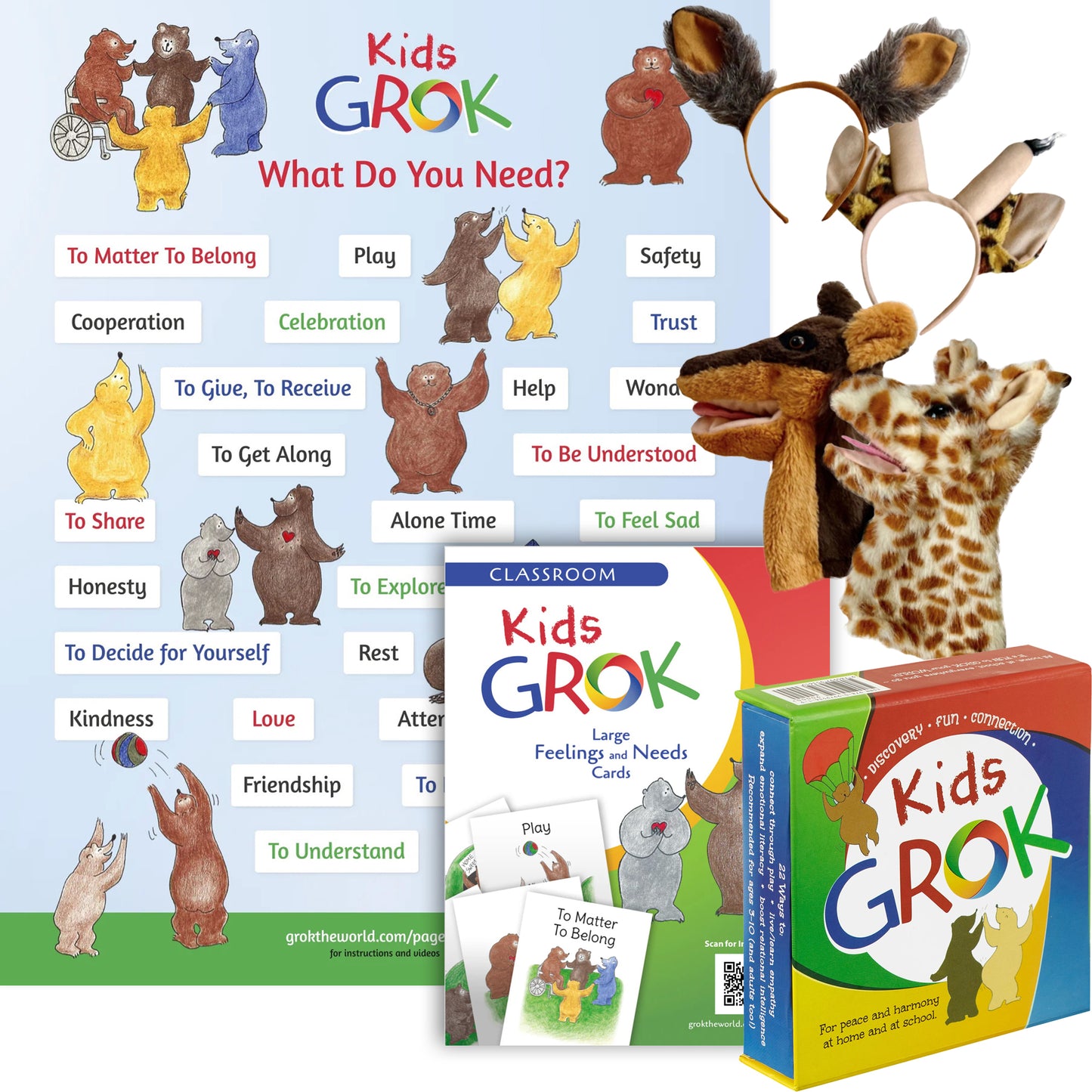 Classroom Collection -- Games, Puppets & Visual Aids, preK-5th grade