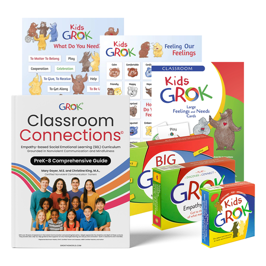 PreK–8th Bundle: Comprehensive NVC Curriculum & Tools and Games (White Set)