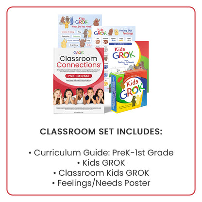 PreK – 1st Grade Bundle: The ABCs of Emotional Fluency (Red Set)