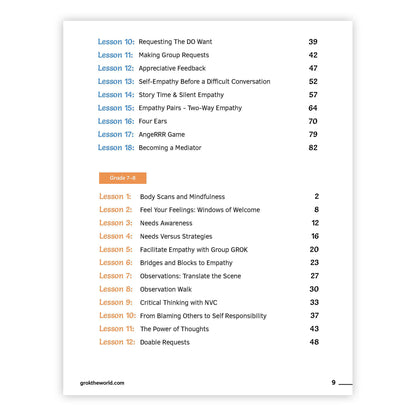 PreK–8th Grade: Comprehensive NVC Curriculum Guide