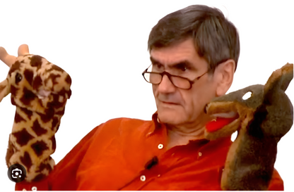 Marshall Rosenberg, Ph.D., Founder of Nonviolent Communication with original puppets