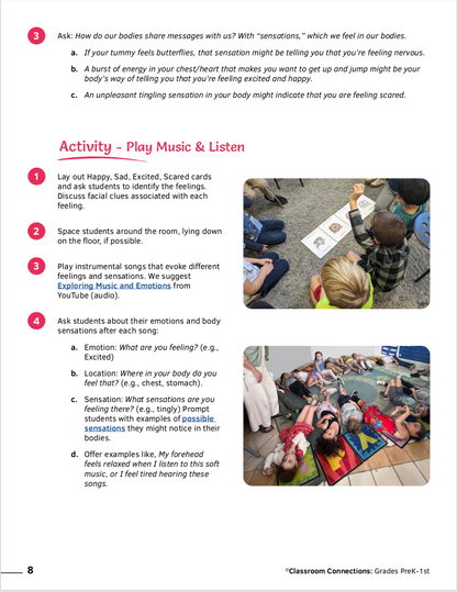 PreK – 1st Grade Curriculum: The ABCs of Emotional Fluency