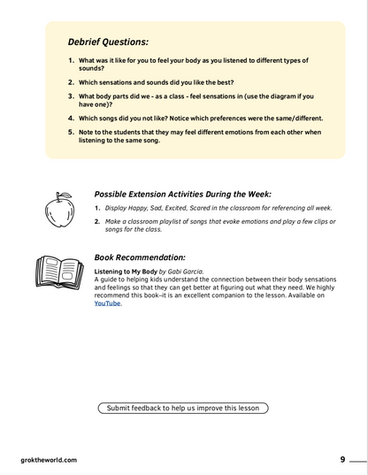 PreK – 1st Grade Curriculum: The ABCs of Emotional Fluency